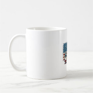Mug Nains patriotiques vintage USA Design de T-shirt b