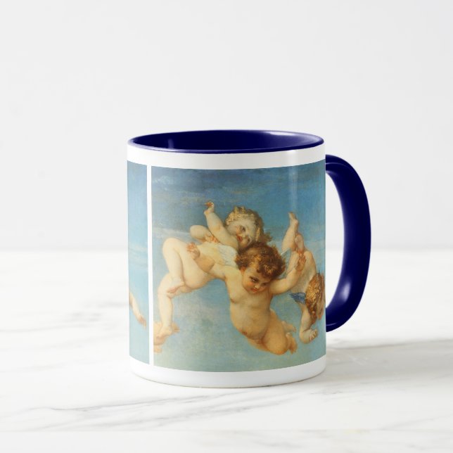 Mug Naissance de Vénus, détail des Anges par Alexandre (Devant droit)
