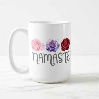 Mug Namaste à trois fleurs