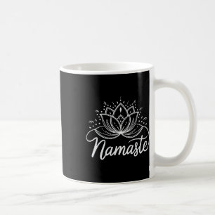 Mug Namaste Lotus Fleur Méditation Yoga Mandala