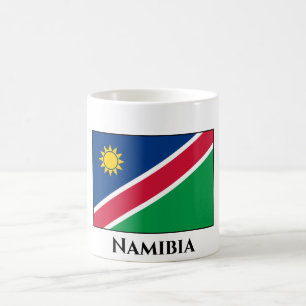 Mug Namibie (Namibie) Drapeau de café