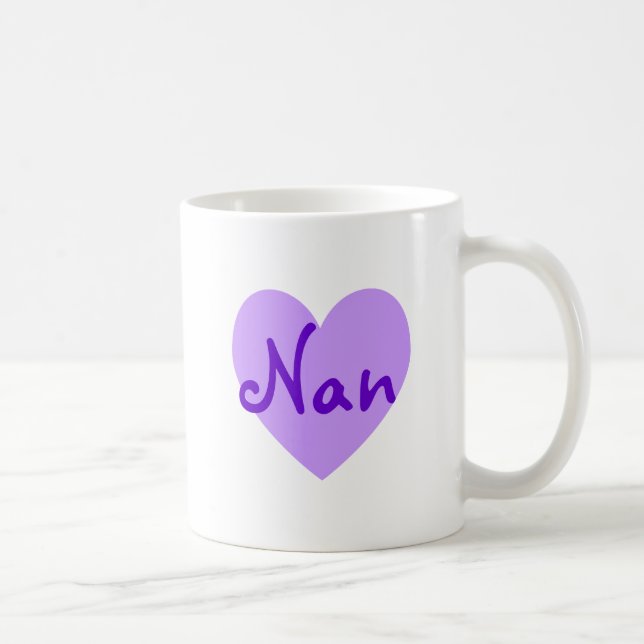 Mug Nan en violet (Droite)