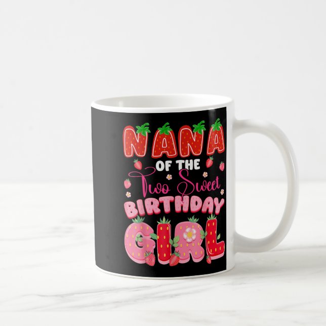 Mug Nana de la fille aux deux doux 2e anniversaire Fra (Droite)