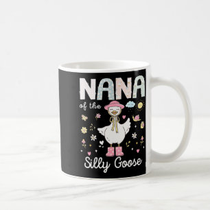 Mug Nana de l'oie idiote fille de 1er anniversaire fam