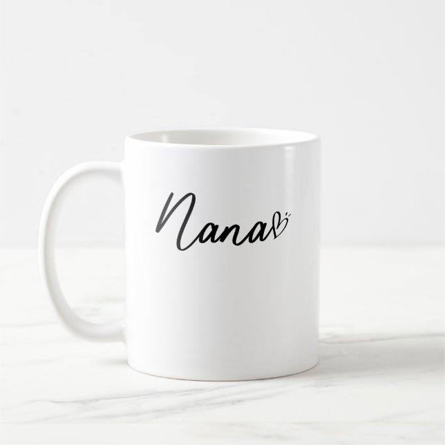 Mug Nana, Grossesse, Grand-Parent, Meilleure Nana (Gauche)