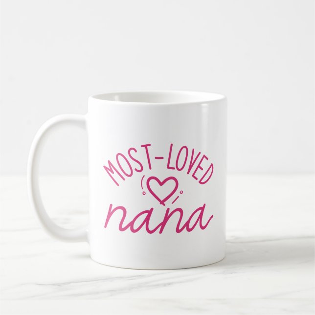 Mug Nana la plus aimée (Gauche)