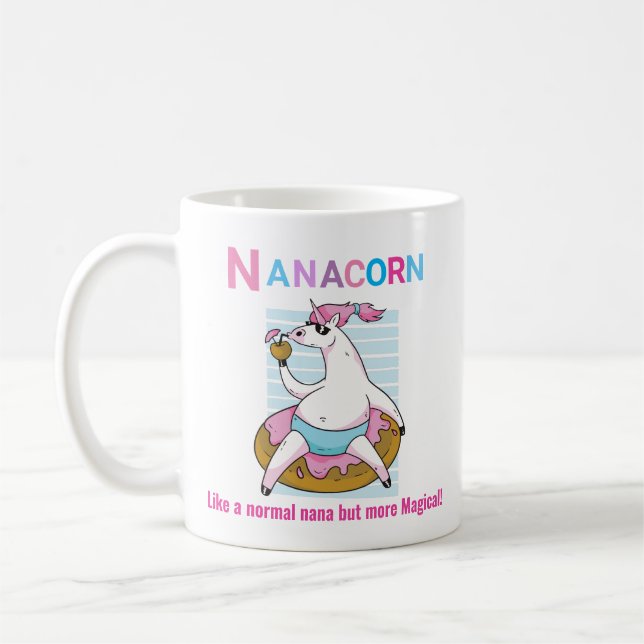 Mug Nanacorn comme une NANA normale mais plus magique! (Gauche)