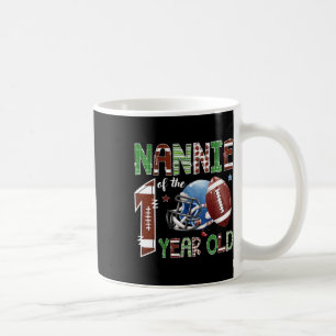 Mug Nannie du footballeur de 1 an 1ère année Down Bi