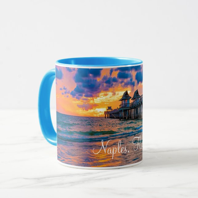 Mug Naples, Floride pittoresque (Devant gauche)
