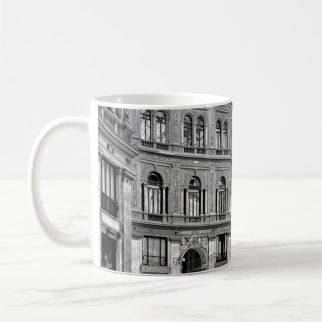 Mug Naples Noir et Blanc (Naples) (Gauche)