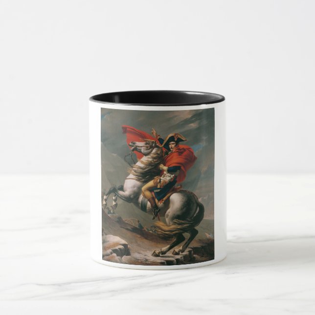 Mug Napoléon à cheval, bataille du col Saint-Bernard (Centre)