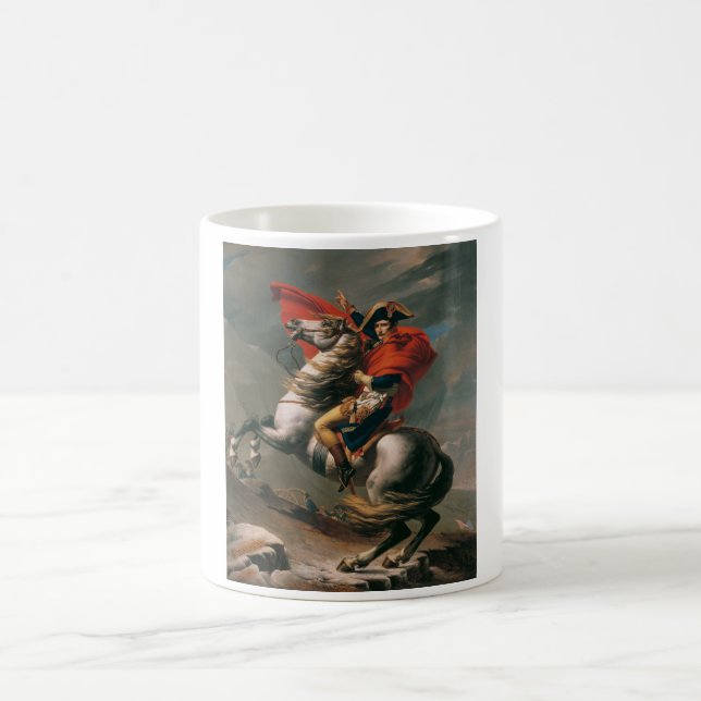 Mug Napoléon à cheval, bataille du col Saint-Bernard (Centre)