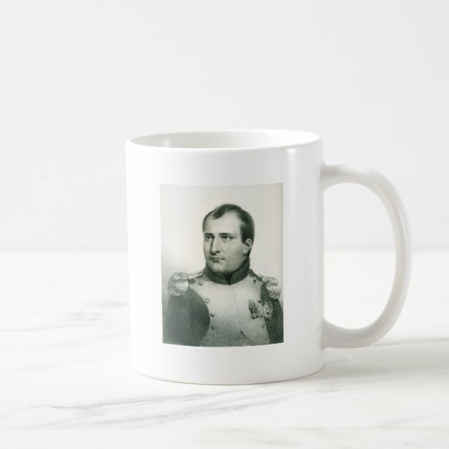 Mug Napoleon Bonaparte avec la citation. (Droite)