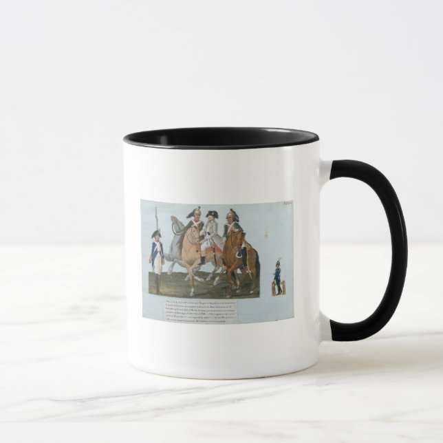 Mug Napoleon Bonaparte et la sentinelle de Varsovian (Droite)