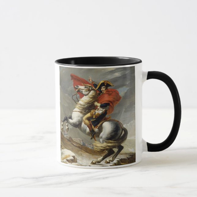 Mug Napoléon croisant le passage grand de St Bernard (Droite)
