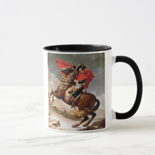 Mug Napoléon croisant les Alpes, c.1800 (huile sur la