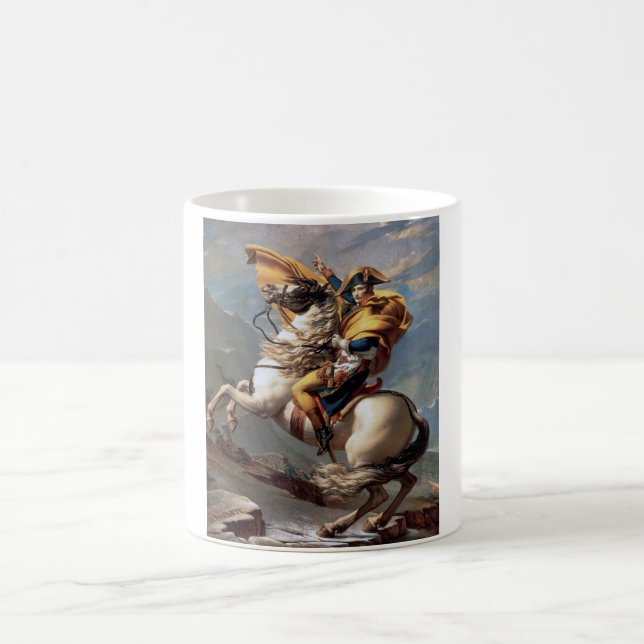 Mug Napoléon Traversant les Alpes, Jacques-Louis David (Centre)