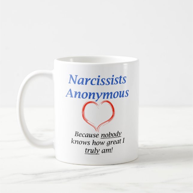 Mug Narcissists anonymes (Gauche)