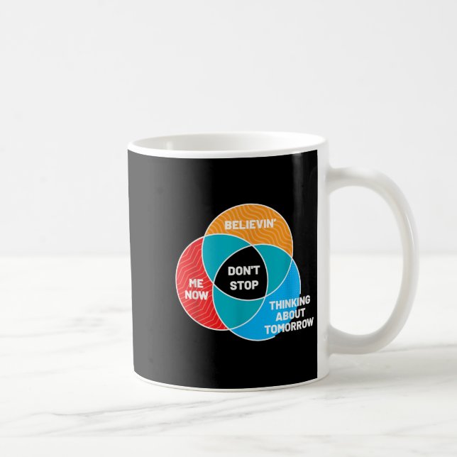 Mug N'arrêtez pas Venn Diagram Clic Rock (Droite)
