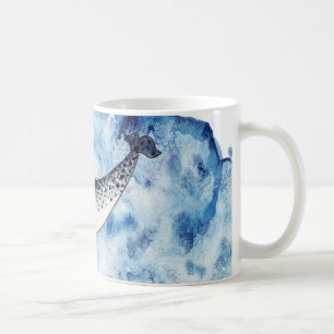 Mug Narwhal dans une éclaboussure de couleur pour