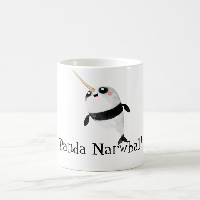 Mug Narwhal et panda dans un (Centre)