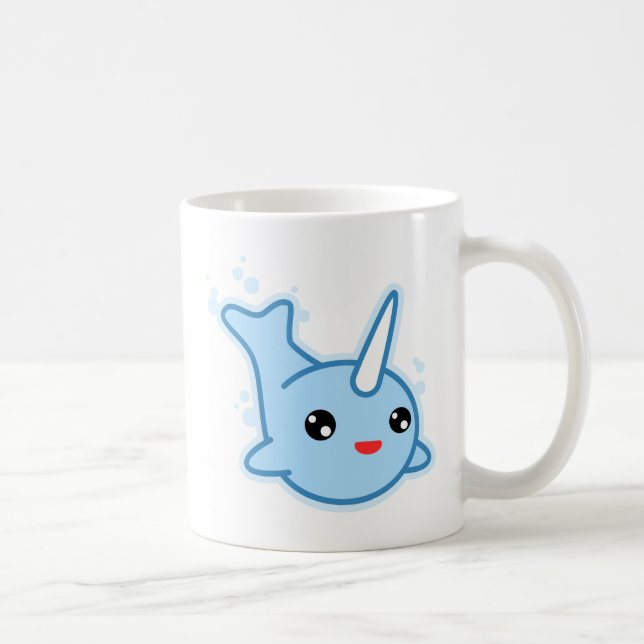 Mug Narwhal Kawaii (Droite)