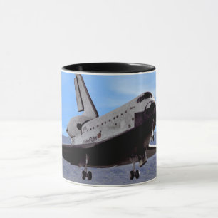 Mug NASA Space Shuttle Atlantis Landing Edwards AFB