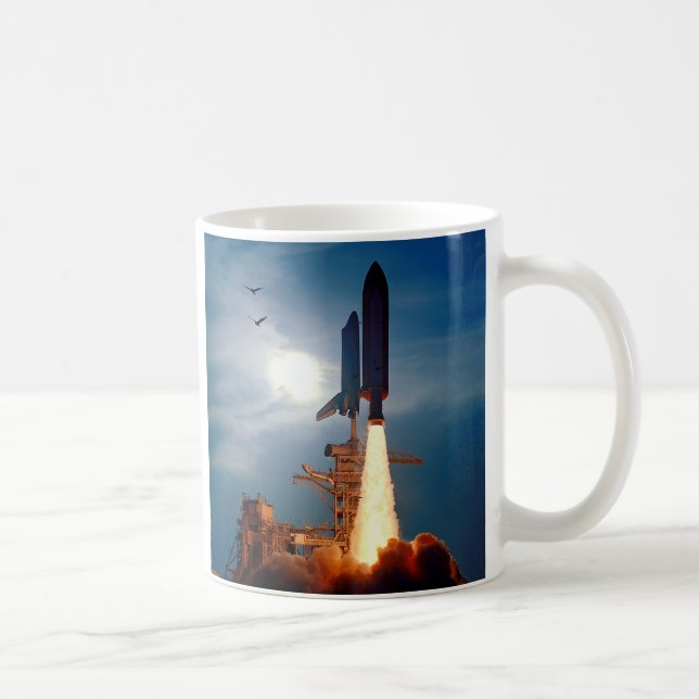 Mug NASA Space Shuttle Discovery Launch STS-64 (Droite)