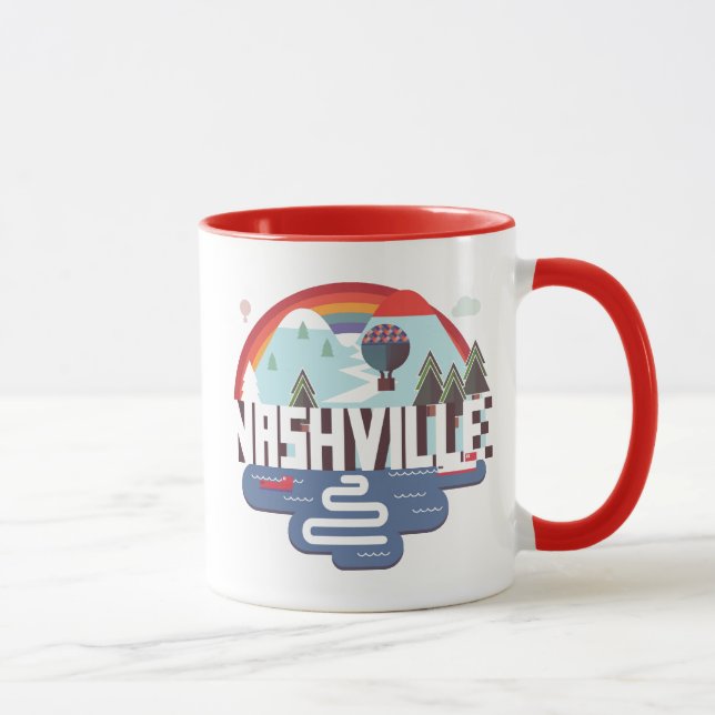 Mug Nashville dans la conception (Droite)
