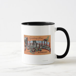 Mug Nashville, Tennessee - grandes scènes de lettre