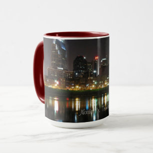 Mug Nashville, Tennessee Skyline à Night