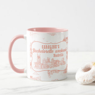 Mug Nashville Toile Enterrement de Vie de Jeune Fille 