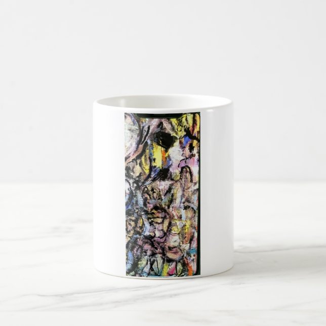 Mug Natation Avec Les Femmes Hankamer Abstrait Artjunk (Centre)
