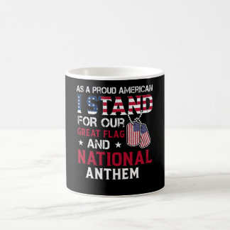 Mug National Anthem - Usa Flag Design