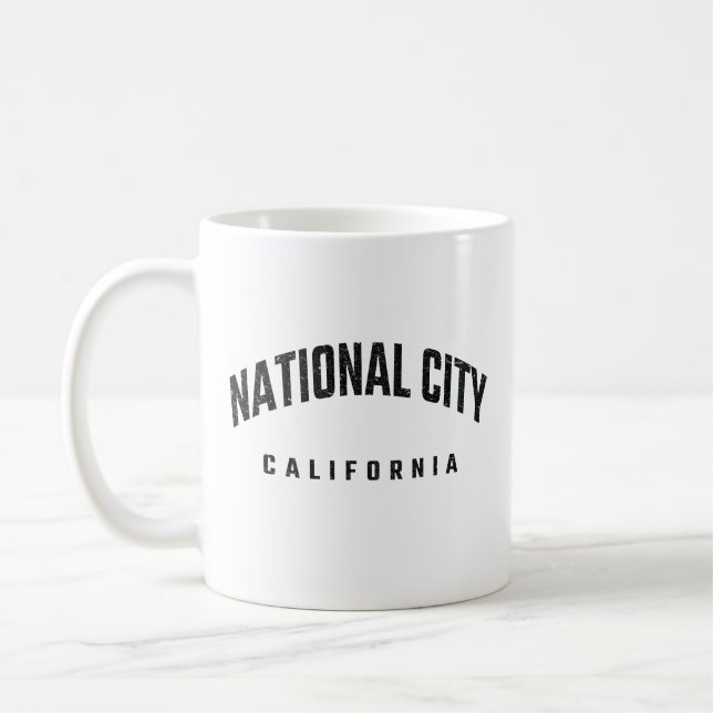 Mug National City California CA (Gauche)
