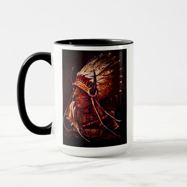 Mug Native American Chief  (Gauche)