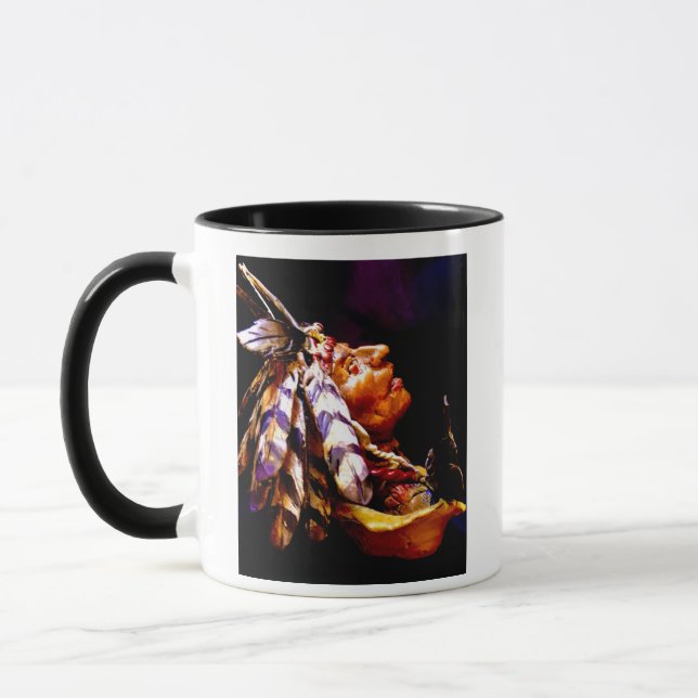 Mug "Native Medicine" original art (Gauche)