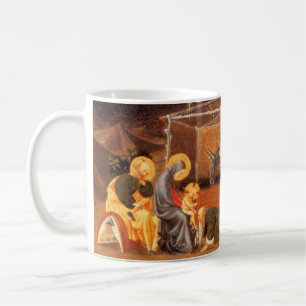 MUG NATIVITÉ CHRISTMAS PARCHMENT, ADORATION DE MAGI