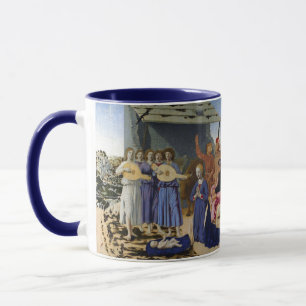 Mug NATIVITÉ DE JÉSUS, ANGES par PIERO DELLA FRANCESCA
