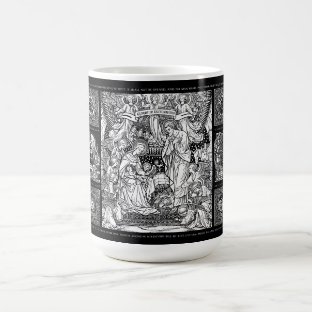 Mug Nativité de Noël Naissance de Jésus Marie-Joseph (Centre)