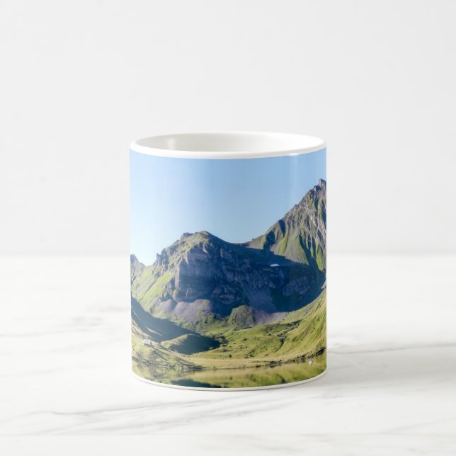 Mug Nature Automne Montagne Arbre Plan d'eau (Centre)