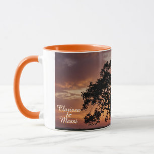 Mug Nature Date de Mariage Personnalisée Anniversaire 