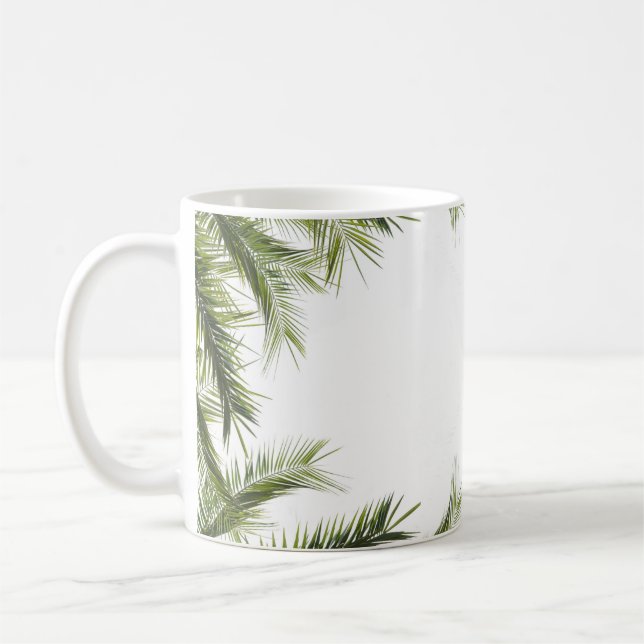 Mug Nature de l'arbre de feuille de bureau (Gauche)