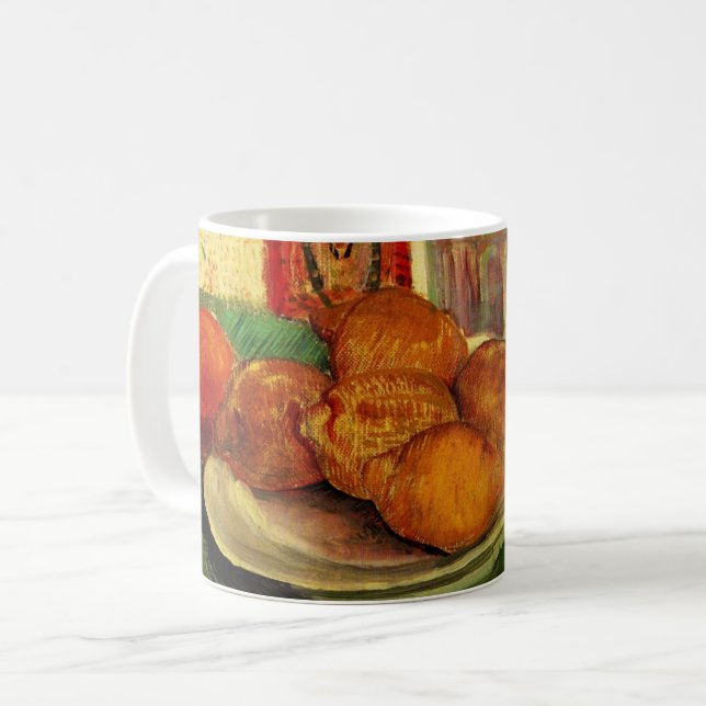 Mug Nature morte carafe et citrons par Vincent van Gog (Devant gauche)