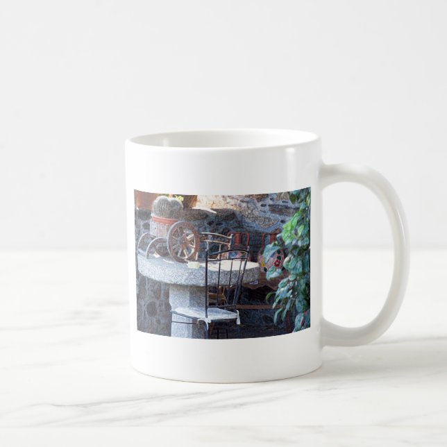 Mug Nature morte de cactus espagnol (Droite)