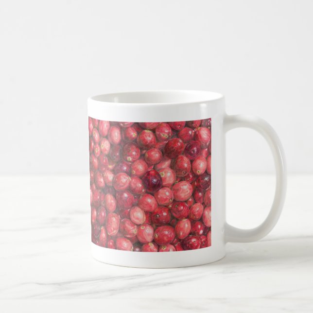 Mug Nature morte de canneberges (Droite)