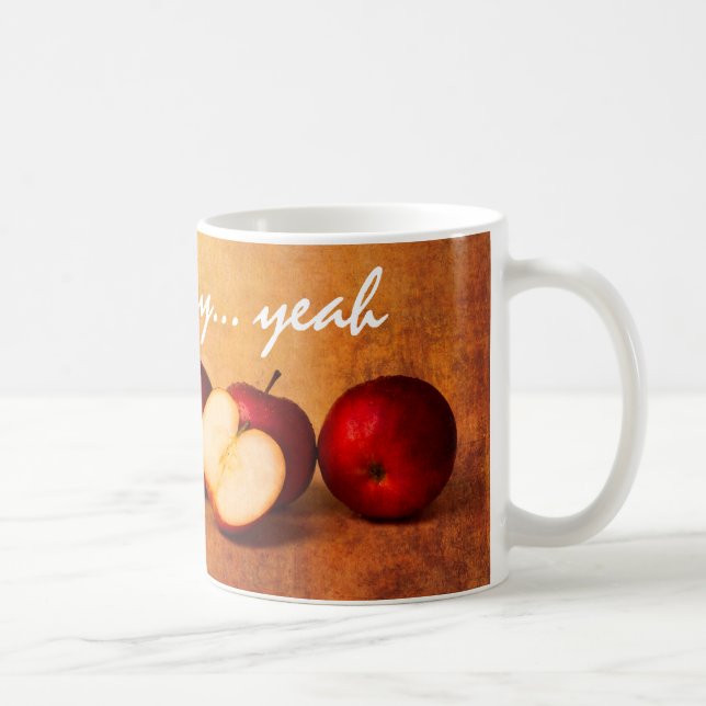 Mug Nature morte de pommes rouges (Droite)