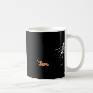 Mug Naughty Corgi Chien Fun Skeleton Halloween