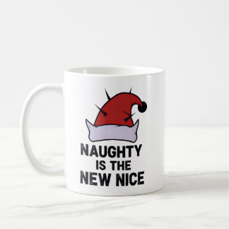 Mug Naughty Is The New Nice, Christmas Rebel Elf