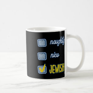 Mug Naughty Jewish Ugly Hanukkah Sweater Chanukah